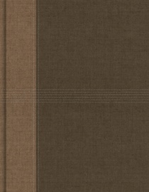 NASB Notetaking Bible, Large Print Edition, Brown Cloth Over Board