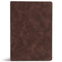 NASB Super Giant Print Reference Bible, Value Edition, Brown Leathertouch