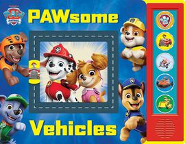 Nickelodeon Paw Patrol: Pawsome Vehicles Sound Book