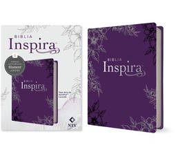 Biblia Inspira NTV con Filament (Tapa dura de SentiPiel, Lavanda)