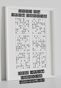 600 Easy Sudoku Puzzles