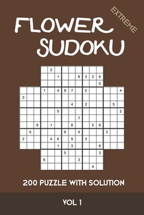 Flower Sudoku extreme 200 Puzzle with solution Vol 1: Variation of Sudoku, which is very similar to Samurai Sudoku. Extremely difficult
