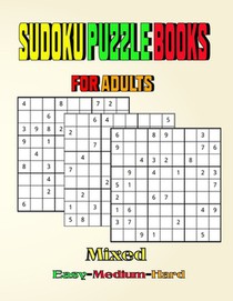 Sudoku Puzzle Books for Adults Mixed Easy Medium Hard: 200 Sudoku puzzle book for adults