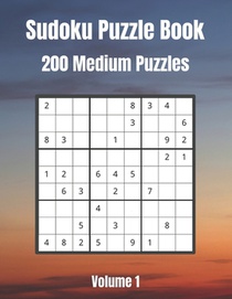 Sudoku Puzzle Book: Large Print: 200 Medium Puzzles For Sudoku Lovers: Volume 1