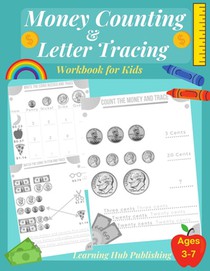 Money counting and Letter Tracing Workbook for Kids