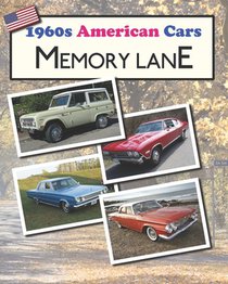 1960s American Cars Memory Lane: large print picture book for dementia patients