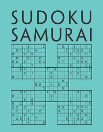 Sudoku Samurai: 200 Sudokus - Da facile a difficile - Gioco di logica - Sudoku per adulti - Enigmistica con soluzioni - Giochi e passatempi adulti