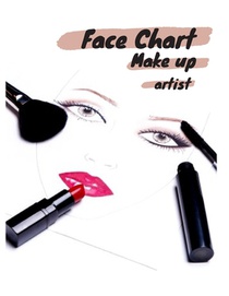Face Chart Make up artist