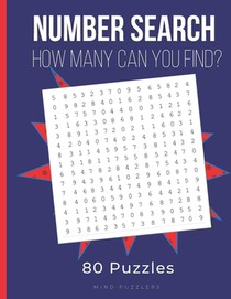 Number Search: Search and Find Number Puzzles for Adults