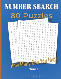 Number Search: 80 Search and Find Number Puzzles (Volume 3)
