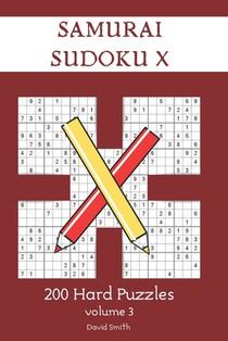 Samurai Sudoku X - 200 Hard Puzzles vol.3
