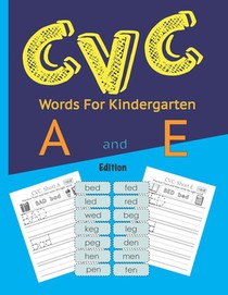 CVC Words For Kindergarten: A CVC Words Book