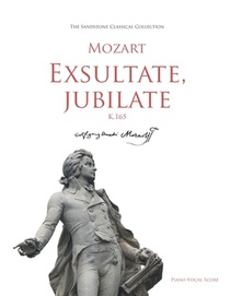 Exsultate, jubilate (K.165) Piano Vocal Score