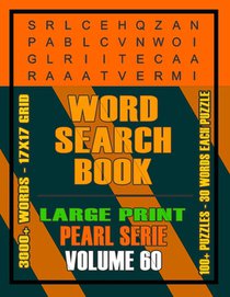 Word Search Book: Selected Words, Large Print, Adults, High Definition