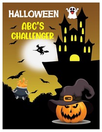 Halloween Abc's Challenger: I Spy Activity Learning Book for Toddlers and Preschoolers Ages 2-5- Alphabet A-Z Guessing Interactive Picture Game fo