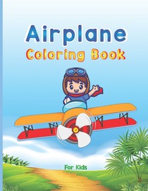 Airplane Coloring Book For Kids