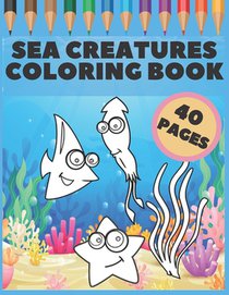 Sea Creatures Coloring Book