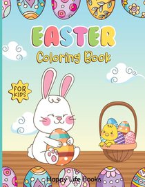 Easter Coloring Book: For Kids Aged 3-8