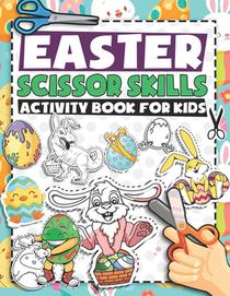 Easter Scissor Skills Activity Book For Kids
