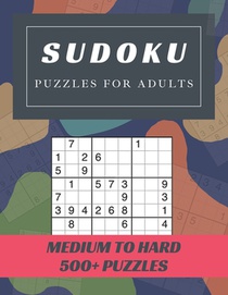 Sudoku Puzzles For Adults Medium To Hard