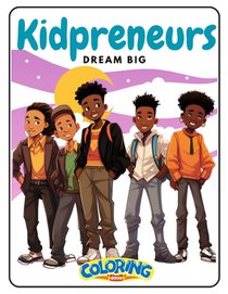 Kidpreneur Affirmation Coloring Book for African American Boys
