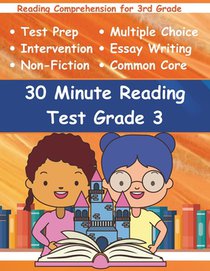 30 Minute Reading Test Grade 3: Reading Comprehension for 3rd Grade
