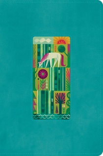 ESV the Biggest Story Holy Bible for Kids (Trutone, Teal, Waterfall Design)