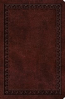 ESV Value Compact Bible (Trutone, Mahogany, Border Design)