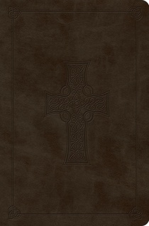 ESV Value Compact Bible (Trutone, Olive, Celtic Cross Design)