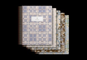 ESV Spiral-Bound Journaling Bible, Five-Volume Set (Hardcover, Cover Artwork by Lulie Wallace)