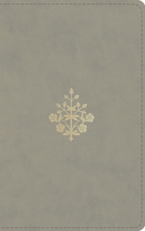 ESV Thinline Bible, Red Letter (Trutone, Stone, Branch Design)