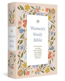 ESV Women's Study Bible (Hardcover, Blush Wildflower Design)