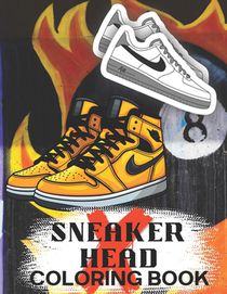 Cool Kicks: Sneakers Coloring Book for the Ultimate Sneakerhead Sneaker Design Coloring Pages voorzijde