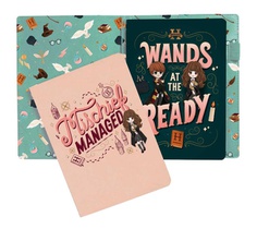 Harry Potter: Hogwarts Stand Together Traveler's Notebook Set voorzijde