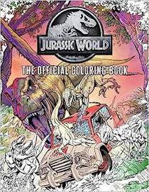 Jurassic World: The Official Coloring Book voorzijde