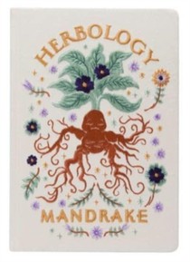 Harry Potter: Mandrake Embroidered Journal voorzijde