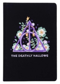 Harry Potter: Deathly Hallows Embroidered Journal voorzijde