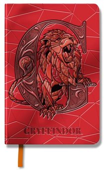 Harry potter: sculpted journals gryffindor