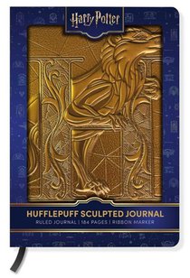 Harry potter: sculpted journals hufflepuff