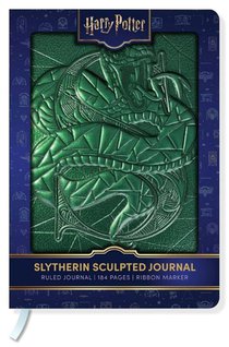 Harry potter: sculpted journals slytherin