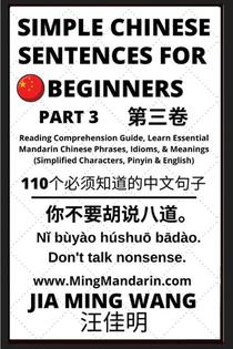 Simple Chinese Sentences for Beginners (Part 3) - Idioms and Phrases for Beginners (HSK All Levels)