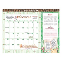 Cal 2026- Susan Branch Large Desk Pad Monthly Blotter
