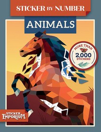 Sticker by Number Animals