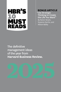 HBR's 10 Must Reads 2025 voorzijde