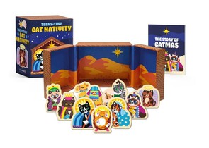 Teeny-Tiny Cat Nativity