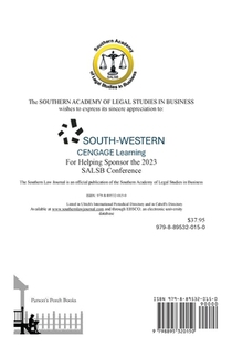 Southern Law Journal, Fall 2024