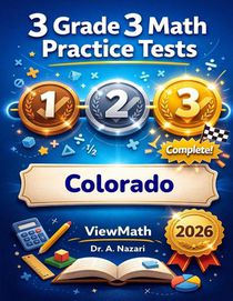 3 Colorado CMAS Grade 3 Math Practice Tests