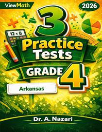 3 Arkansas ATLAS Grade 4 Math Practice Tests