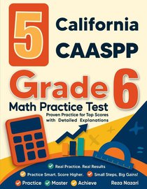 5 California CAASPP Grade 6 Math Practice Tests