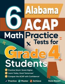 6 Alabama ACAP Grade 4 Math Practice Tests